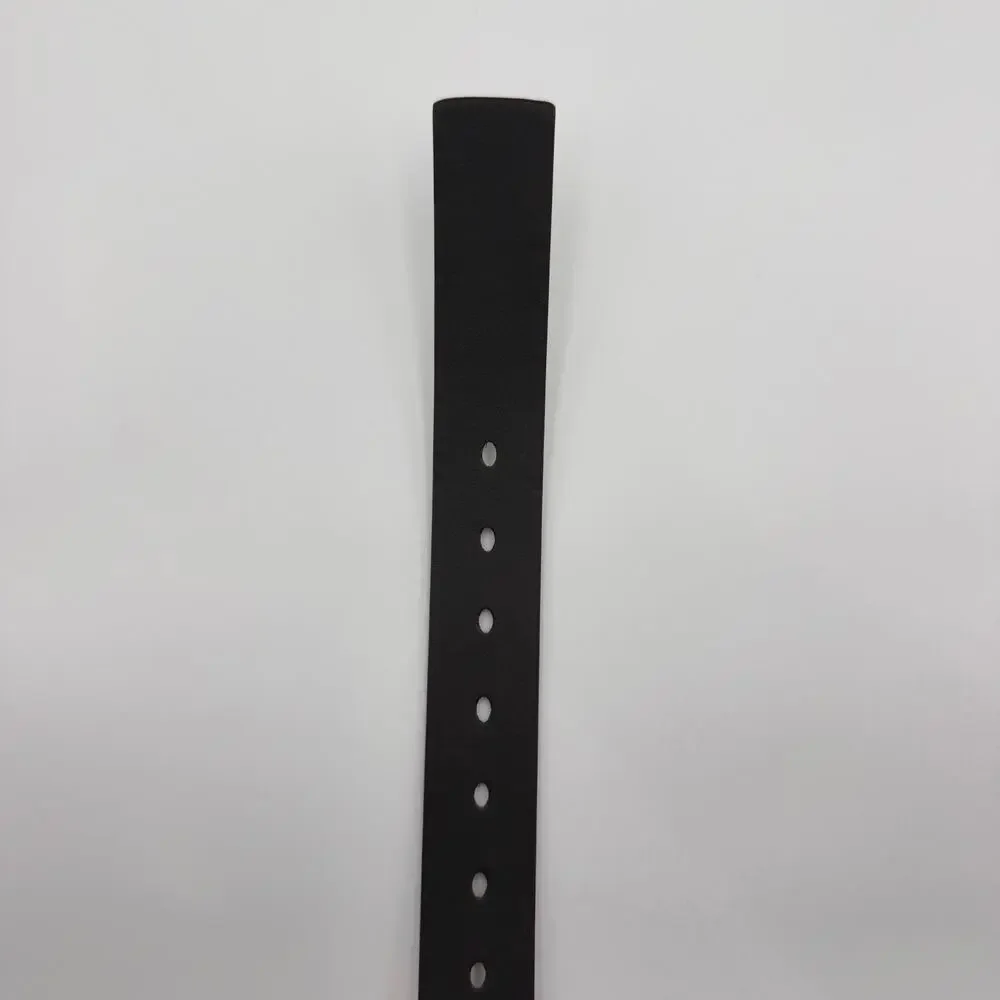 Callaway Golf Belt Mens Size 42 White Textured Faux Leather Silver Buckle NWT